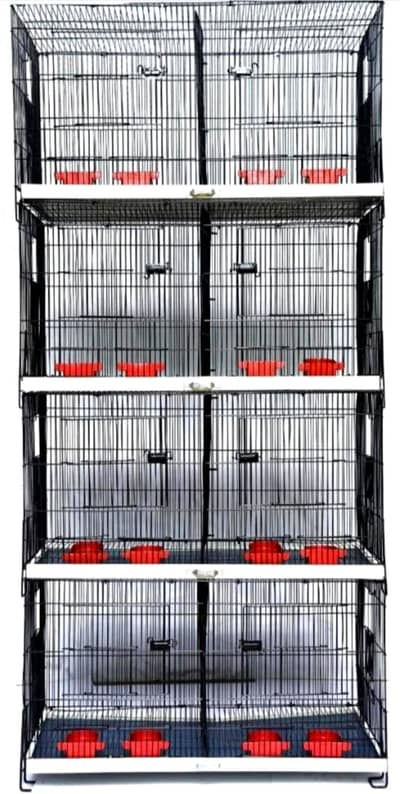 8-Partition Breeding Cage – Like New - Brand : ALI CAGE