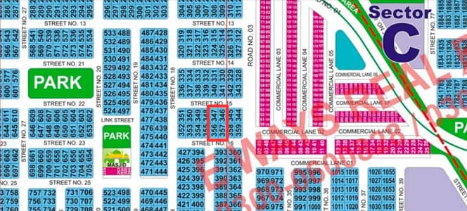 10 Marla Residential Plot for Sale in DHA Bahawalpur Sector C