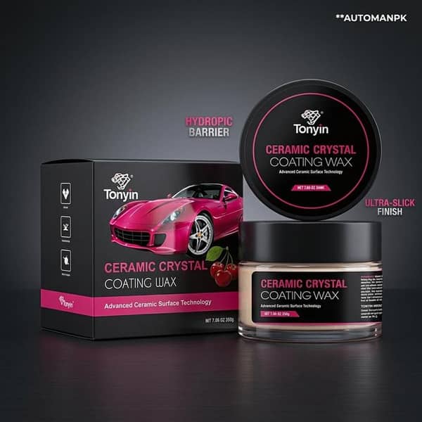 Tonyin Advanced Ceramic Crystal Coating Wax – Cherry Scent | 200g