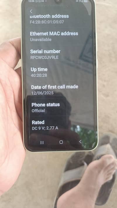 samsung A34 5 g new version full operation with box  officially pta a