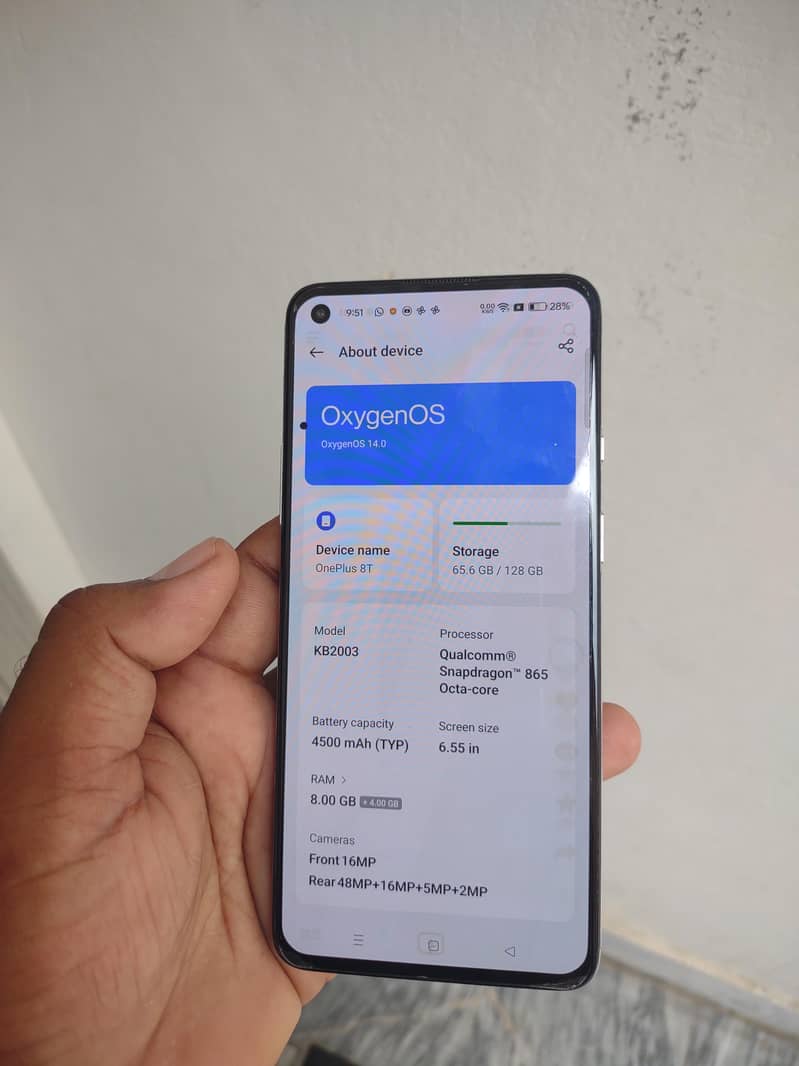 One Plus 8T 4