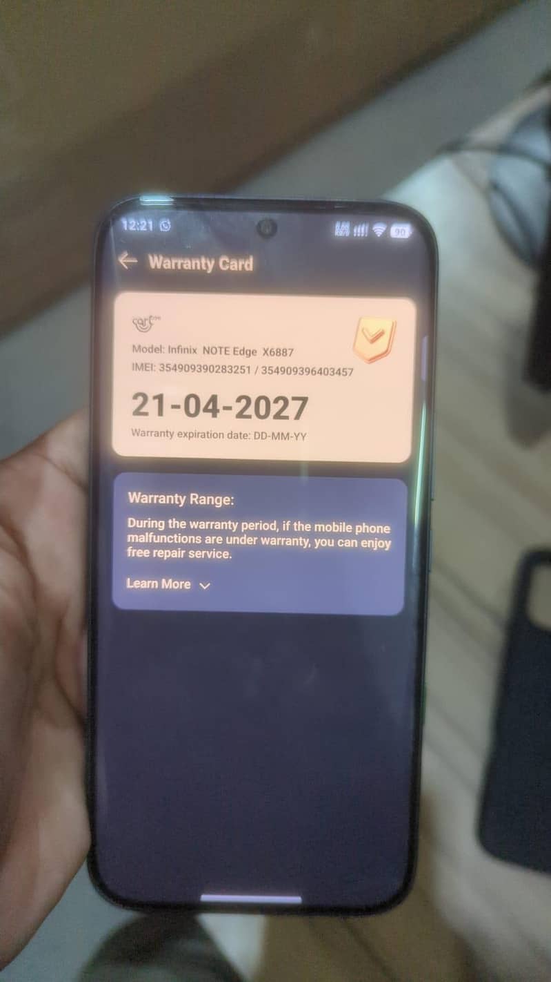 Infinix NOTE Edge 3