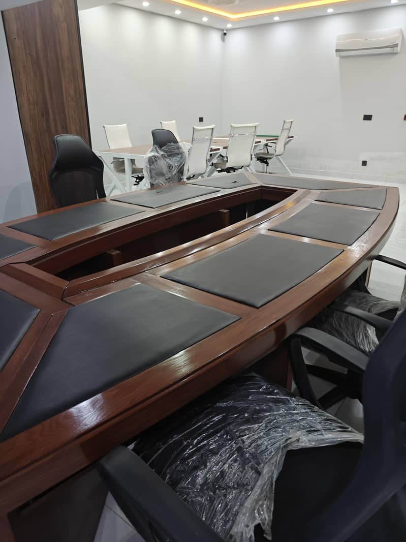 solid wood meeting table 3