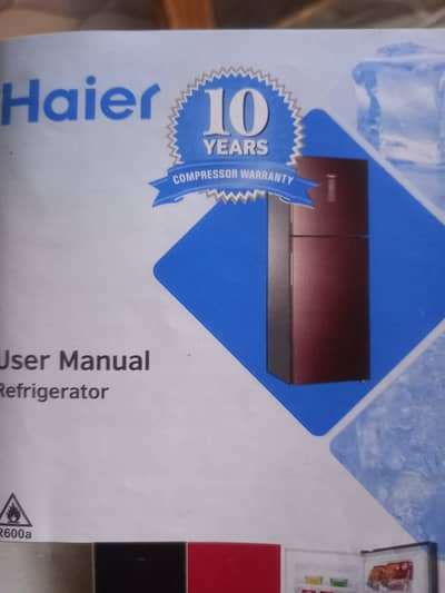 Haier  Refrigerator medium size double door fridge 0326/6773/255