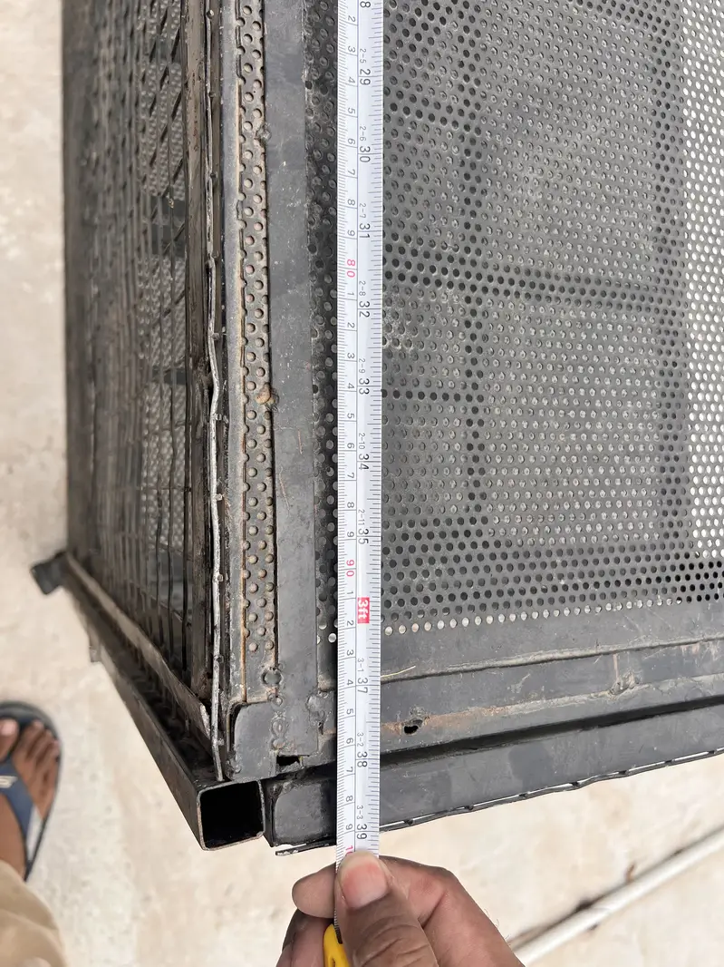 Heavy Duty Multipurpose Cage| Lockable | Wheels| Never Used — photo 2