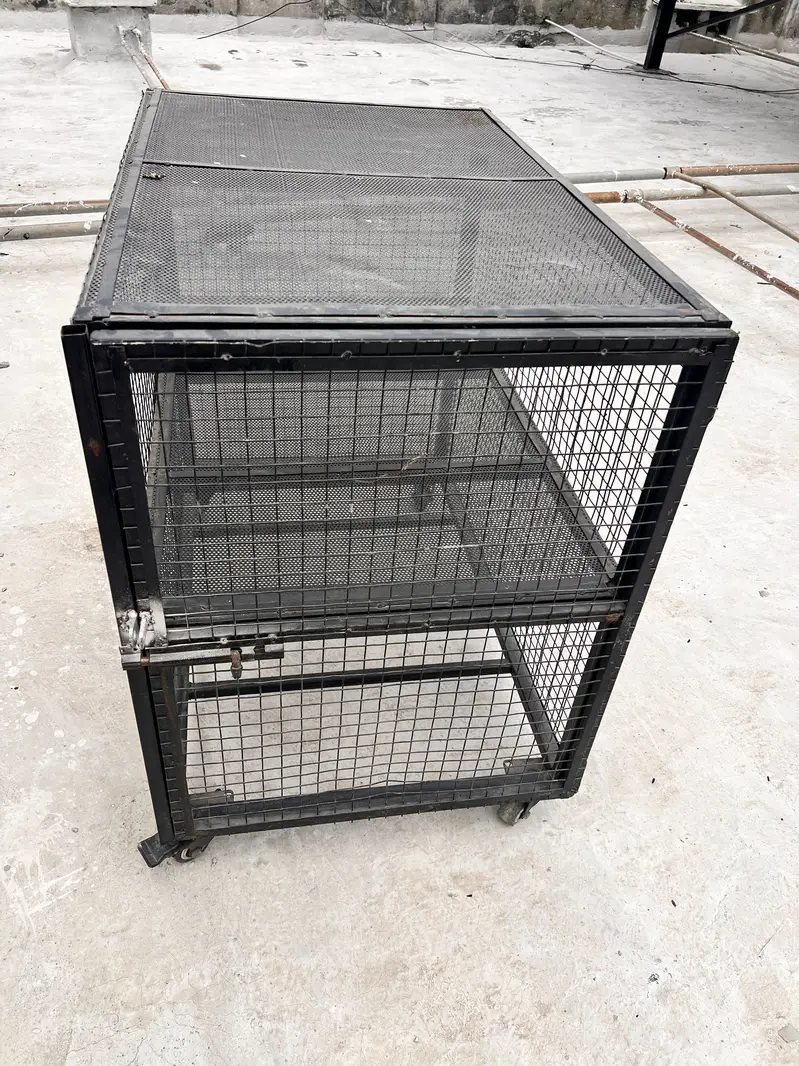Heavy Duty Multipurpose Cage| Lockable | Wheels| Never Used — photo 4