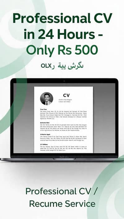 professional Cv, Resume 24 Hours Delivery Rs:500