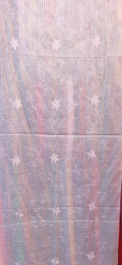 Summer Special: Elegant Self-Embroidered Lawn Staller