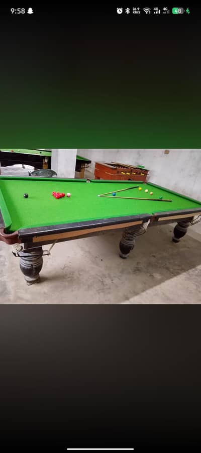Snooker Table For Sale 10/5