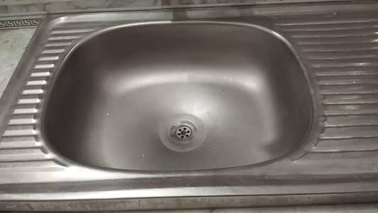 New sink only installed.