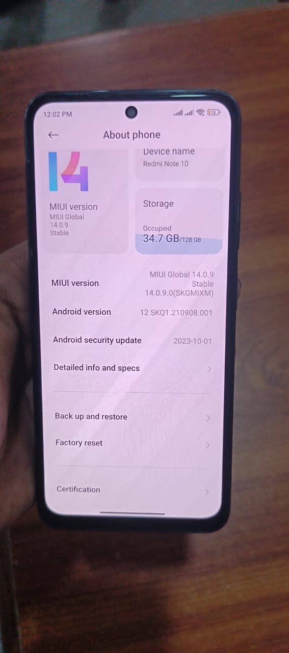 Xiaomi Redmi Note 10 5