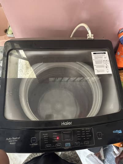 15 kg top load haier washing machine