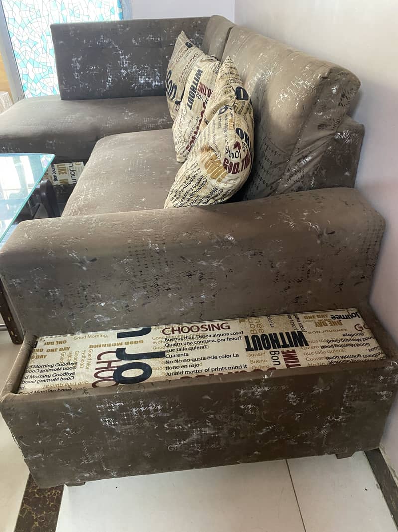 Sofa with table 1