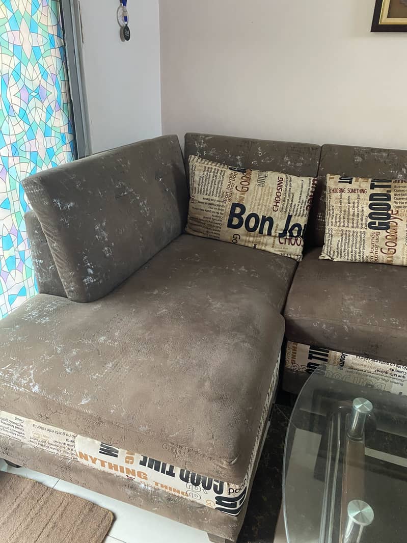 Sofa with table 3