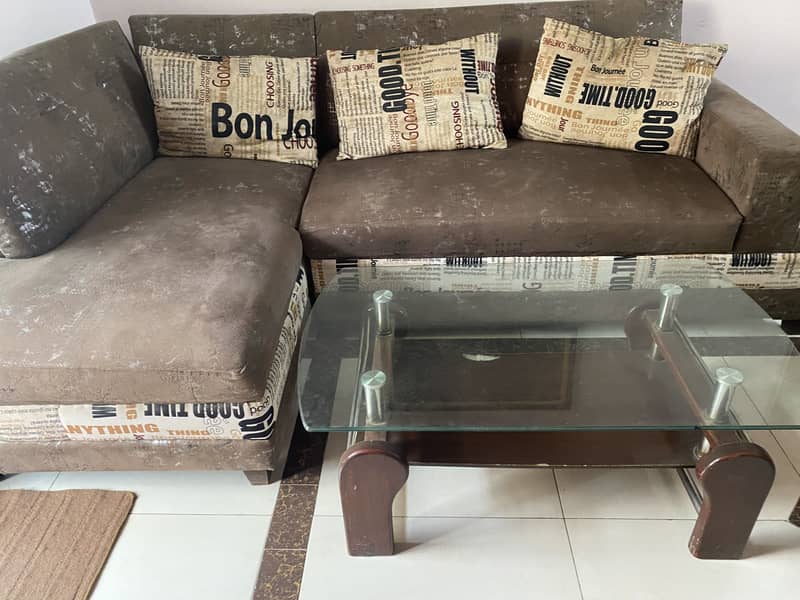 Sofa with table 5