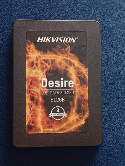 Hikvision Desire 512GB SSD for Laptop & Desktop PC (Like New)