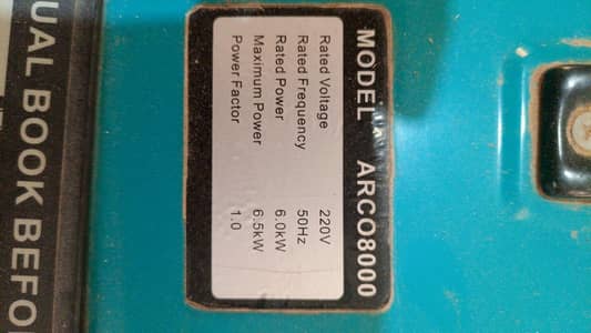 angel arco 6.5 kilo watt generator