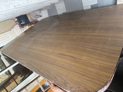 Woden Dining Table with 6 Chairs