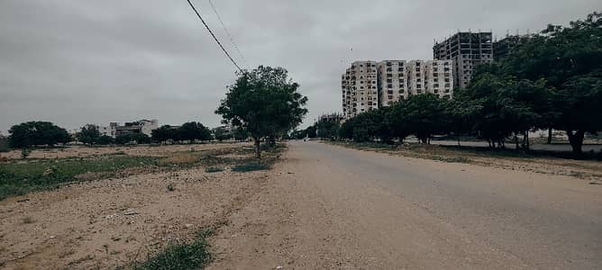 IDEAL LOCATION COMMERCIAL S. B 400 SQUARE YARD MAIN 150 WIDE LINK ROAD PLOT FOR SALE IN SECTOR Y 2 GULSHAN E MAYMAR KARACHI