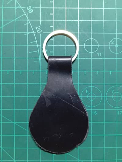 Handmade original leather keychain and watch straps