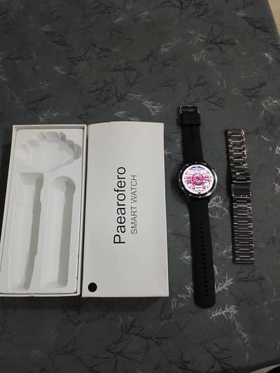 Brand New Paearofero S11 Smart Watch AMOLED Bluetooth Calling Box Only