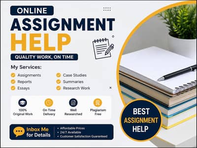 Assignment Typing & Academic Support Available