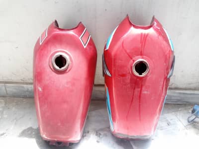 Honda 125 Fuel Tanks are for sale 2 piece's