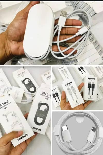 Mobile Fast Charger - Type C + iPhone + Micro - All Models