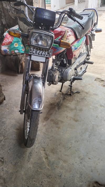 CD 70 Bike 2018 good condition