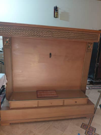 led tv showcase, trolly , dressing