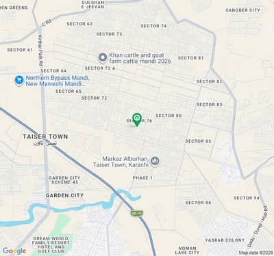 Taiser Town Sector 76 Scheme 45 Karachi