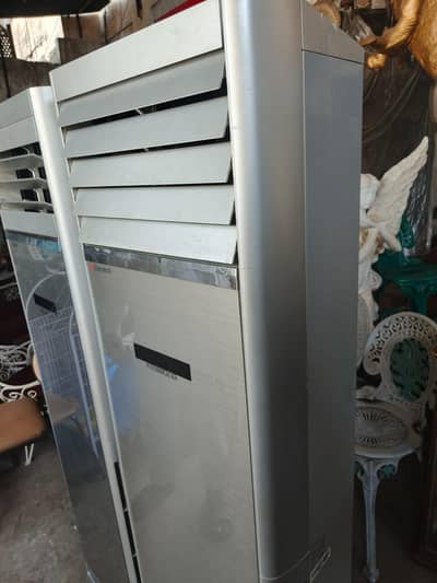 Kenwood 5 cabinets 3 kharab 2 working standing non inverter good condi