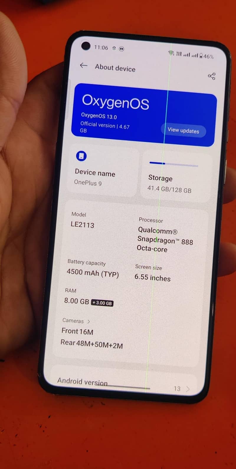 One Plus 9 5G(exchange only) 5