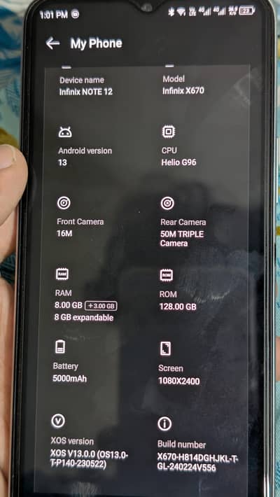 Infinix Note 12 G96
