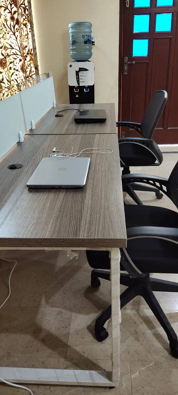 workstation for 2 person,office table computer table 4