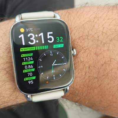 Haylou Rs4 plus smart watch with cable & Box