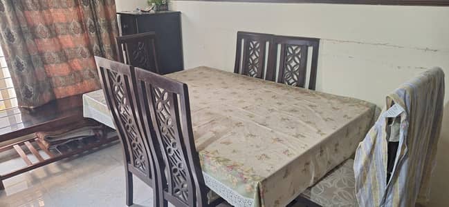 6-Seater Dining Table Set for Sale
