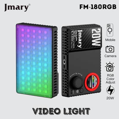 Jmary FM-180 RGB Video Fill Light 20w 03249107656