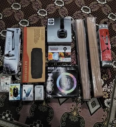 Complete 12-in-1 Vlogging, Streaming & Gaming Setup for Sale