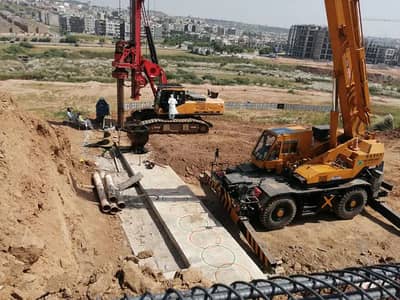 Anchoring,Piling,Shotcreting,Soil Nailing,Pile Load Test Construction