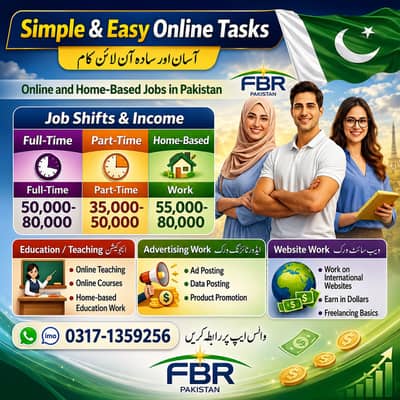Typing job/ Data Entry Job/ Assignment Writing / Online Job /Part Time