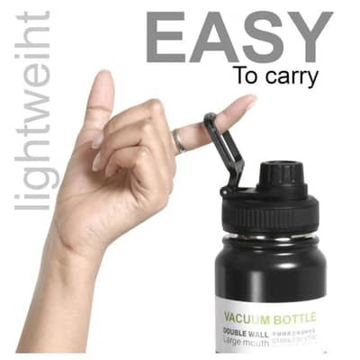 Stainless steel water bottle
