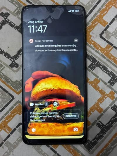 Xiaomi Redmi 13c sale 6+128 urgent sale mobile with box (no charger)