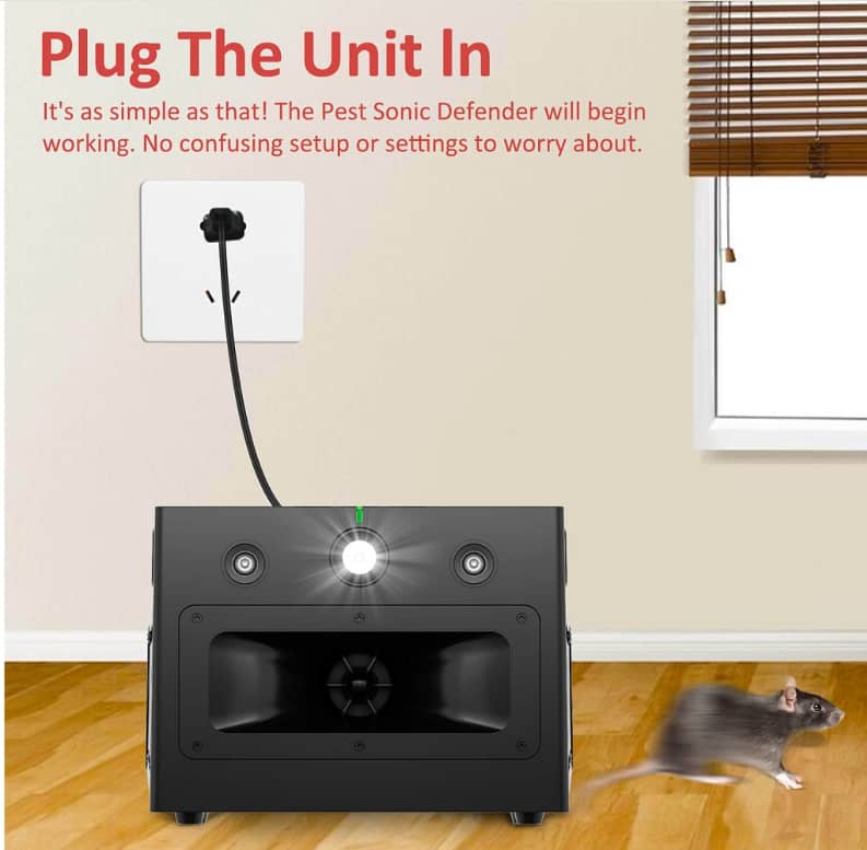 Mouse repellent device 13