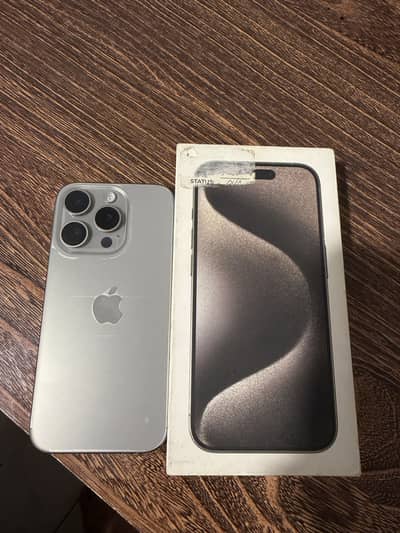 Apple iPhone 15 Pro (JV) with original box