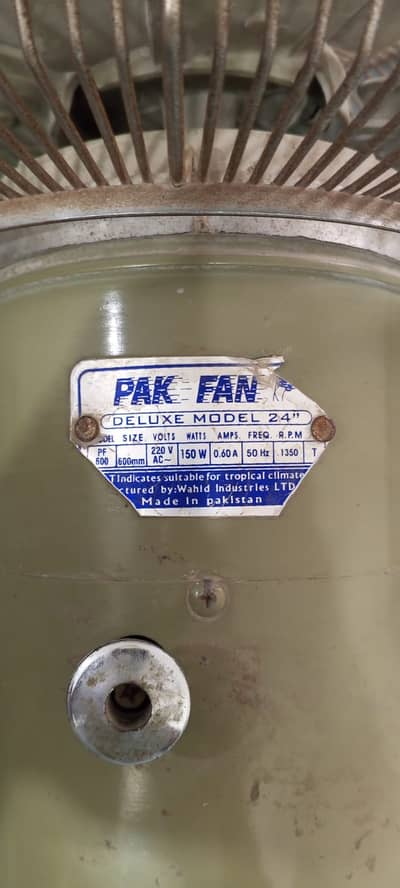 Original Pak Fan Deluxe 24" Pedestal Fan | Heavy Duty Copper Winding