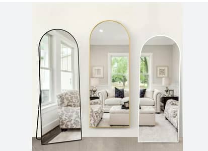 Premium Full Length LED Mirror | Arched Design  home decor 03326037823