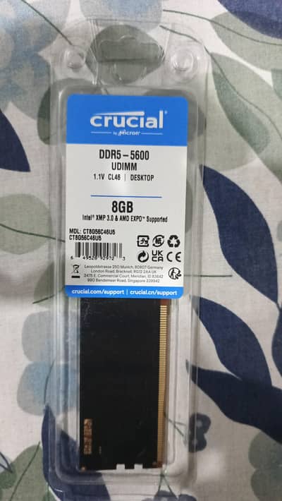 RAM DDR5 UDIMM 8GB