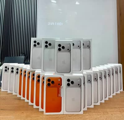 Iphone 17 Pro Max Box Pack JV/ 17 Air / 16 Plus PTA Approved 256GB