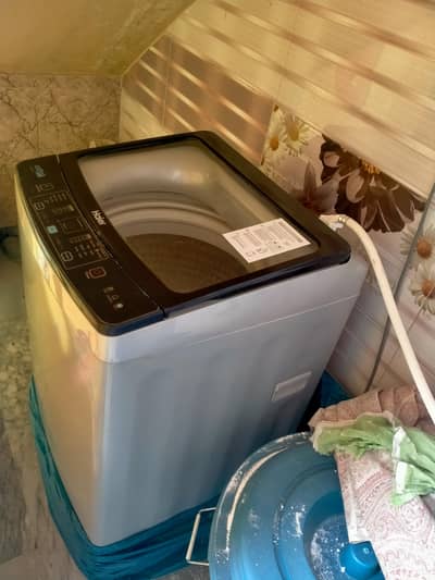 Haier fully automatic washing machine dryer